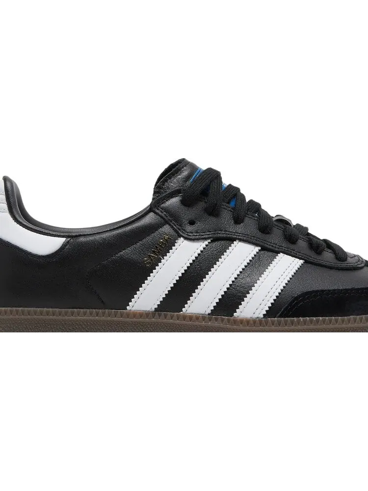 Кроссовки Adidas Samba ADV 'Black Gum' — изображение 2 из 8, черный