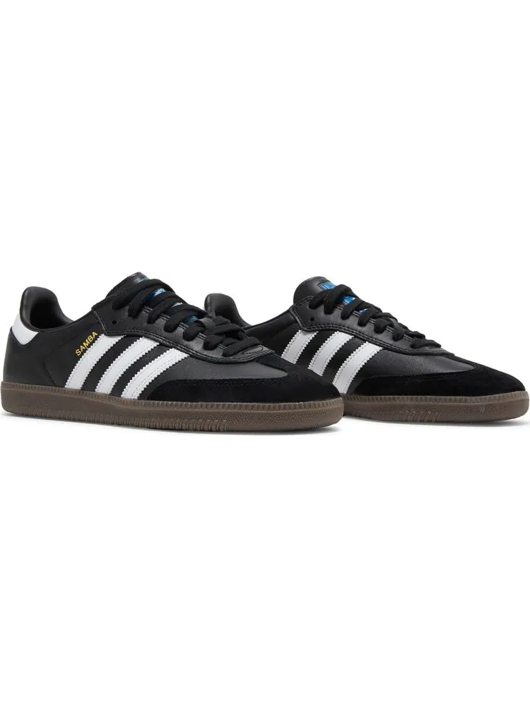 Кроссовки Adidas Samba ADV 'Black Gum' — изображение 8 из 8, черный