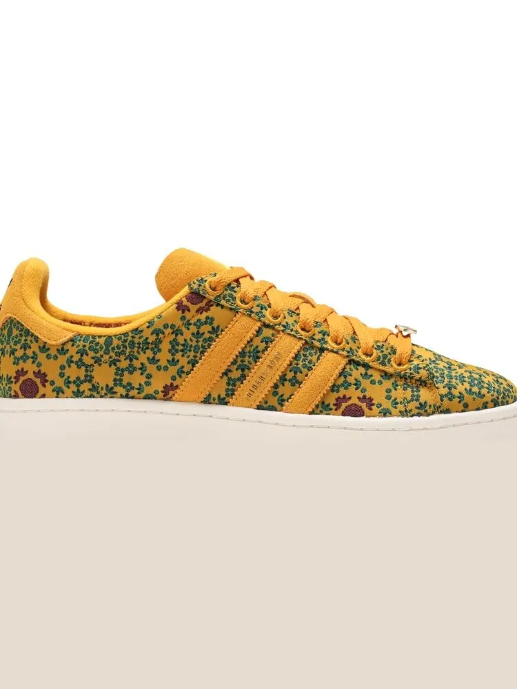 Кроссовки Adidas Yara Shahidi x Campus 'Floral' — изображение 2 из 8, желтый