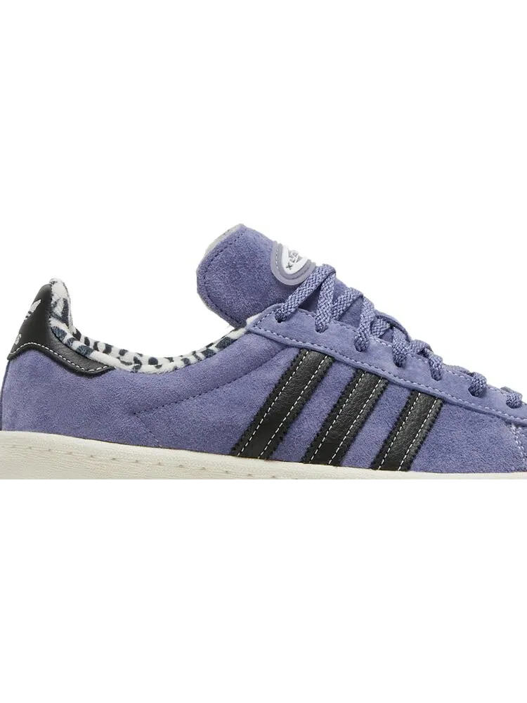 Кроссовки Adidas XLARGE x Campus 80s 'Orbit Violet' — изображение 2 из 8, фиолетовый