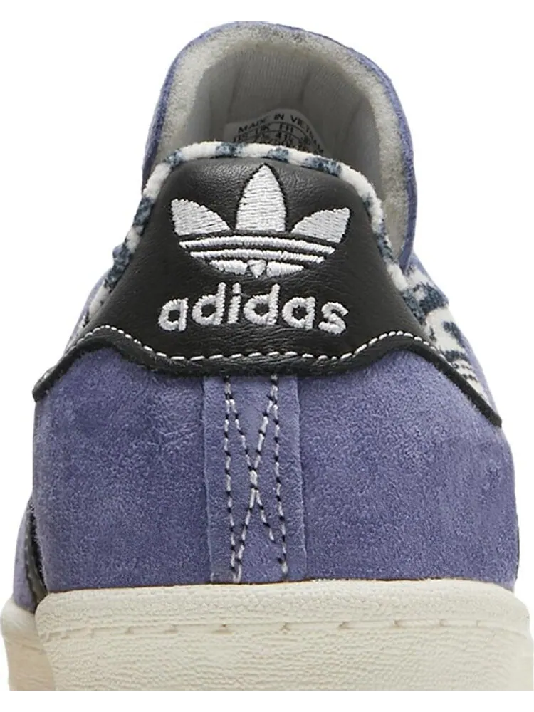 Кроссовки Adidas XLARGE x Campus 80s 'Orbit Violet' — изображение 7 из 8, фиолетовый