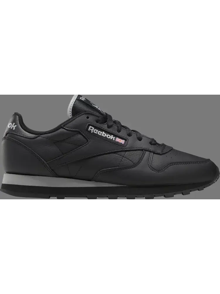 Кроссовки classic leather 'black pure grey' Reebok — изображение 1 из 1, черный