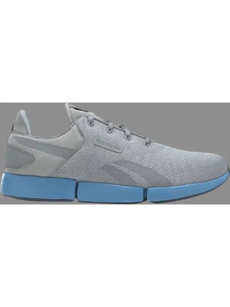 Кроссовки dailyfit dmx 'pure grey essential blue' Reebok — изображение 1 из 1, серый