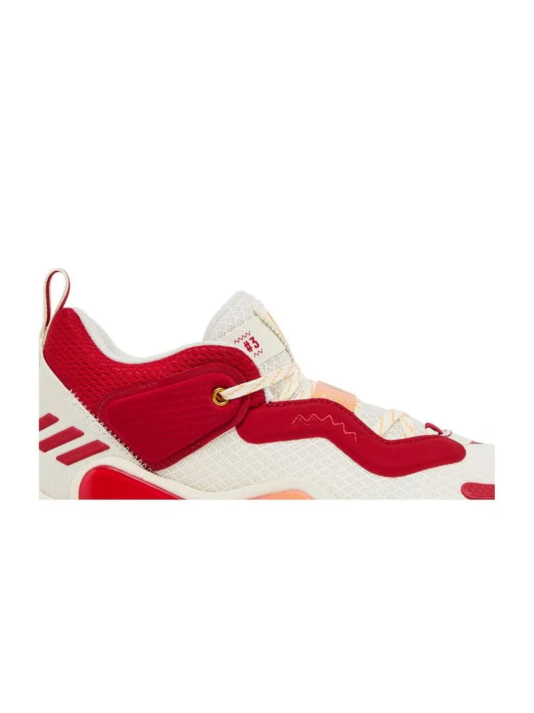 Кроссовки Adidas D.O.N. Issue #3, Louisville Cardinals — изображение 2 из 8, белый