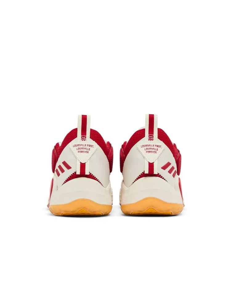 Кроссовки Adidas D.O.N. Issue #3, Louisville Cardinals — изображение 6 из 8, белый