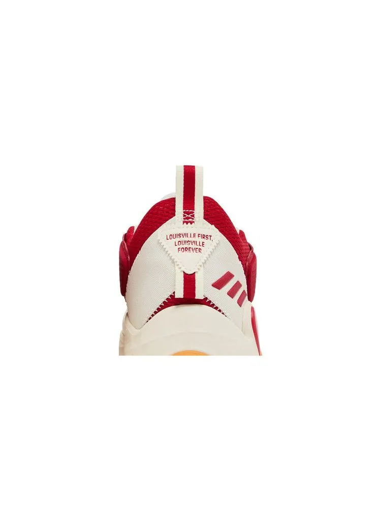Кроссовки Adidas D.O.N. Issue #3, Louisville Cardinals — изображение 7 из 8, белый