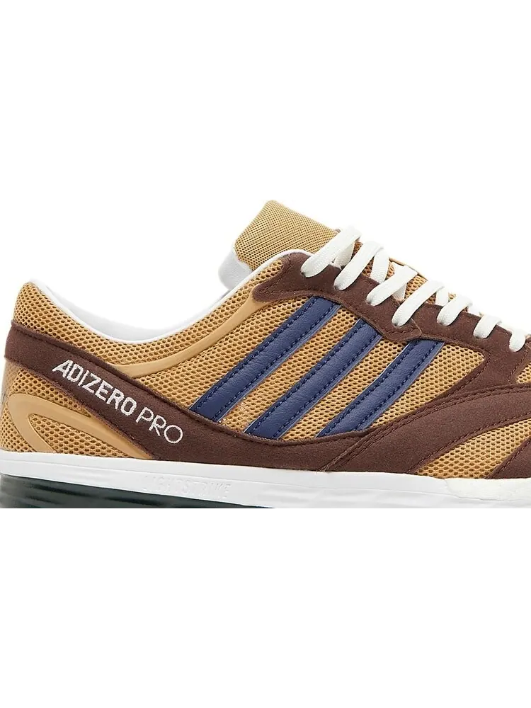 Кроссовки Adidas Noah x Lab Race 'Brown Dark Blue' — изображение 2 из 8, коричневый