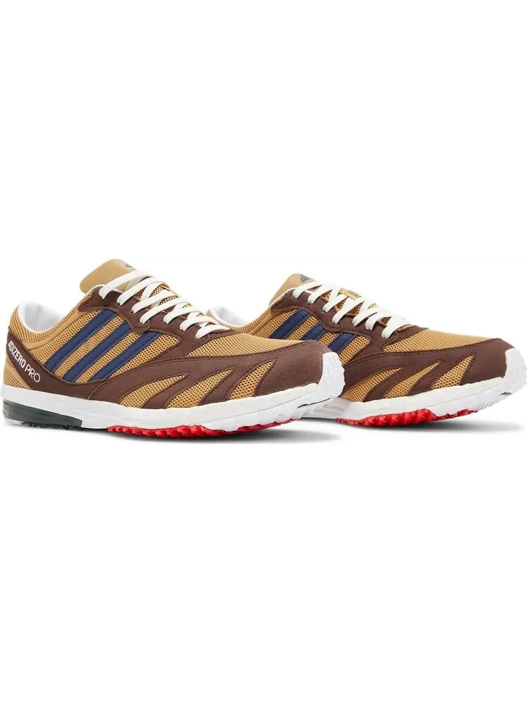 Кроссовки Adidas Noah x Lab Race 'Brown Dark Blue' — изображение 8 из 8, коричневый