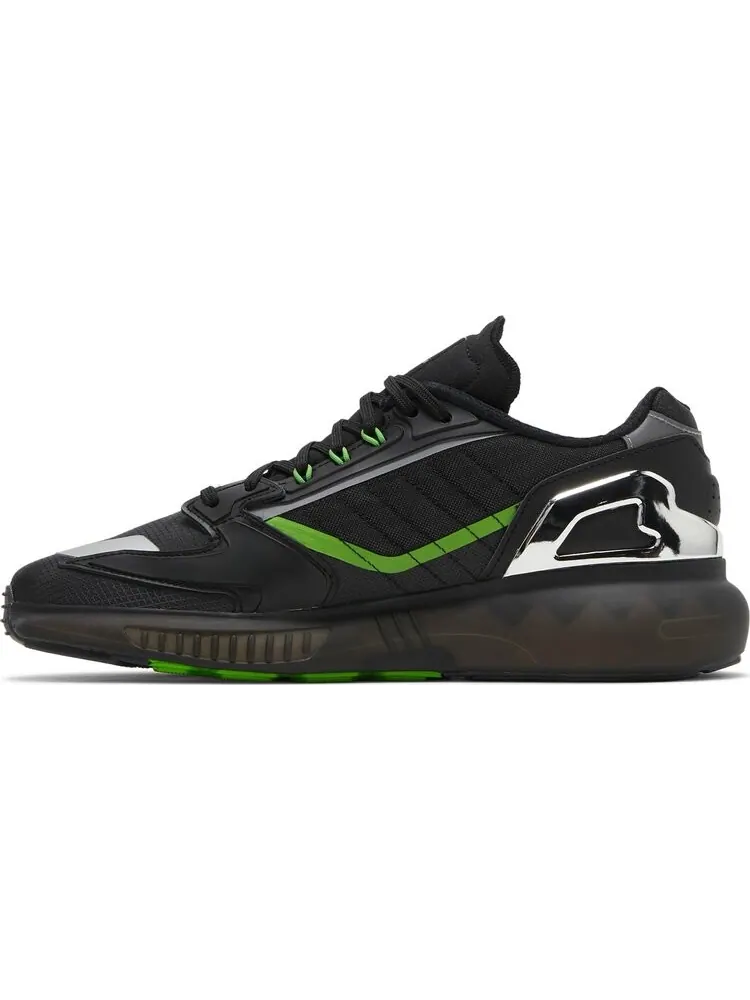 Кроссовки Adidas Kawasaki Ninja x ZX 5000 Boost 'Black Green' — изображение 3 из 8, черный