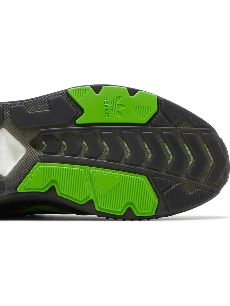 Кроссовки Adidas Kawasaki Ninja x ZX 5000 Boost 'Black Green' — изображение 5 из 8, черный