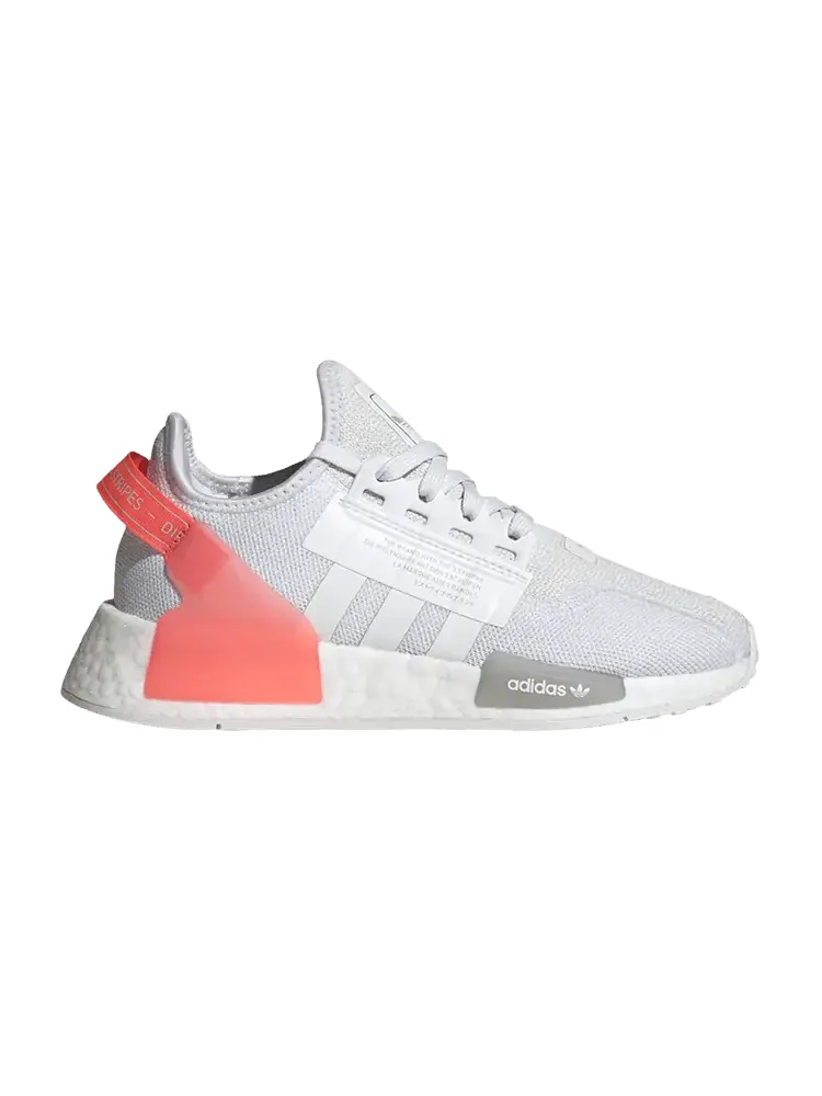Кроссовки adidas NMD_R1 V2 J 'White Turbo' — изображение 1 из 1, белый/белый