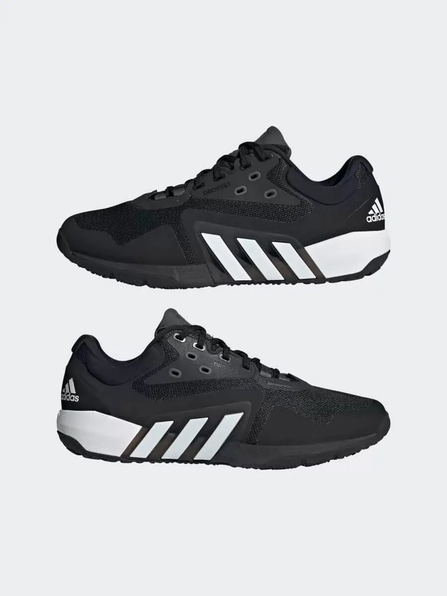 Кроссовки Adidas Dropset 'Black White Grey' Unisex — изображение 3 из 9, черный/белый