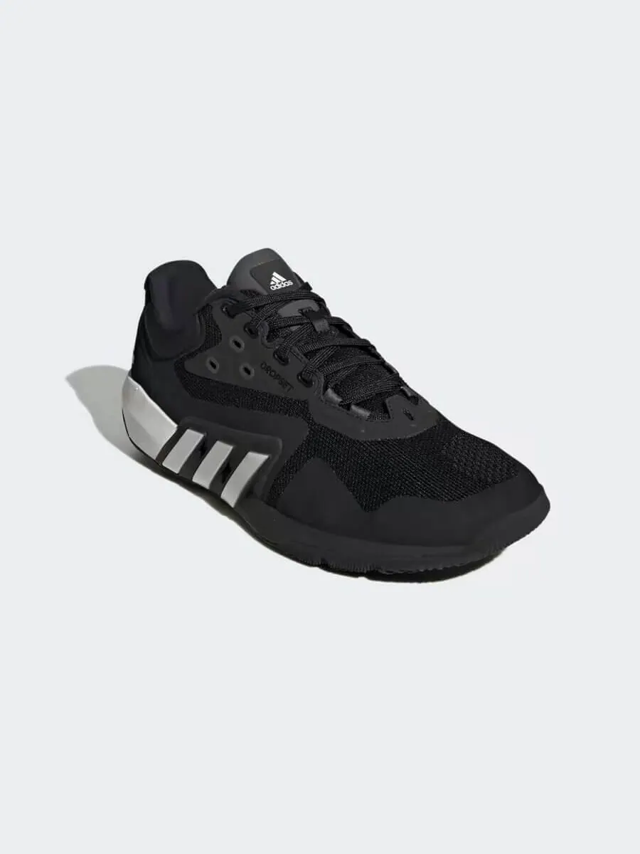 Кроссовки Adidas Dropset 'Black White Grey' Unisex — изображение 4 из 9, черный/белый