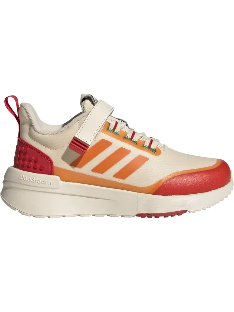 Кроссовки Adidas LEGO x Racer TR Little Kid 'Ecru Tint Bahia Orange' — изображение 1 из 1, бежевый