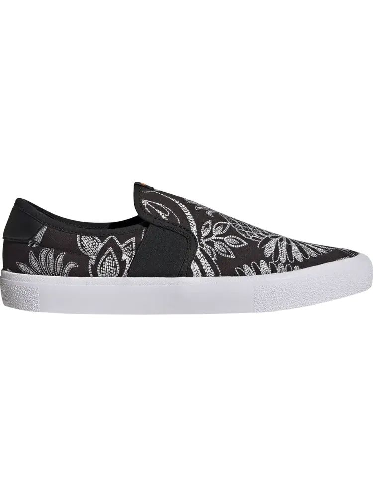 Кроссовки Adidas Vulc Raid3r Slip-On 'Tropical Print' — изображение 1 из 1, черный