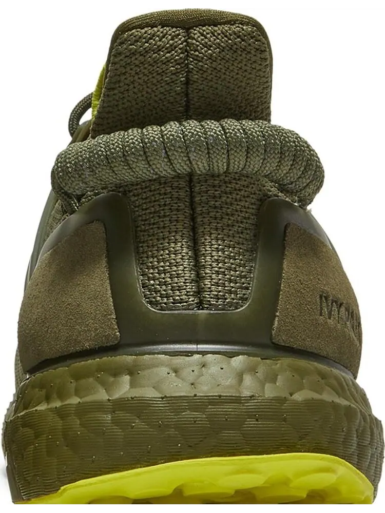 Кроссовки Adidas Ivy Park x Peloton x UltraBoost OG 'Focus Olive' — изображение 7 из 8, зеленый