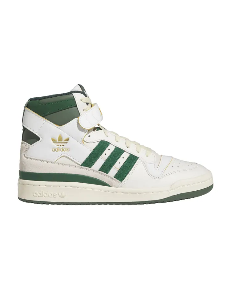 Кроссовки Forum 84 High 'Off White Team Dark Green' — изображение 1 из 1, белый темный зеленый