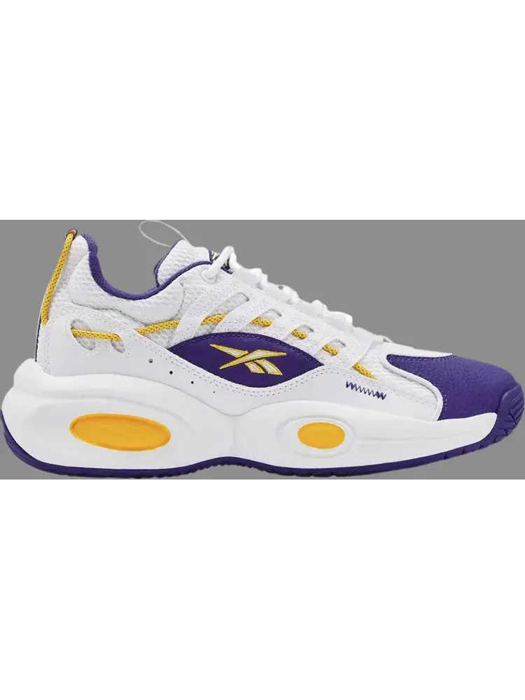 Кроссовки solution mid 'white purple gold' Reebok — изображение 1 из 1, белый