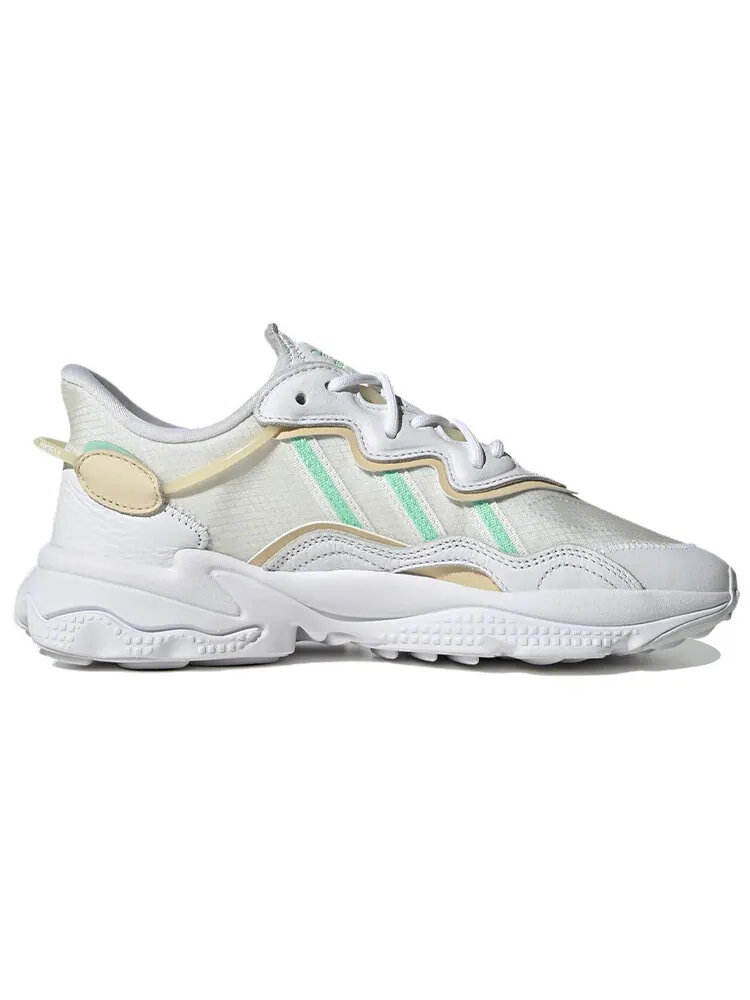 Кроссовки Ozweego Adidas Originals 'White Pulse Mint' Women's — изображение 2 из 6, белый