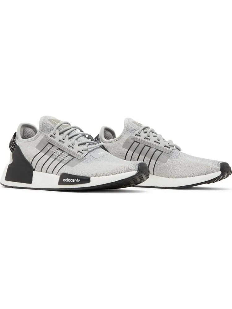 Кроссовки Adidas NMD_R1 V2 'Grey Black' — изображение 8 из 8, серый