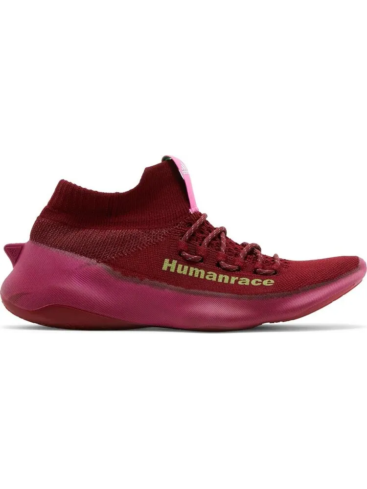 Кроссовки Adidas Pharrell x Human Race Sichona 'Burgundy' — изображение 1 из 8, красный