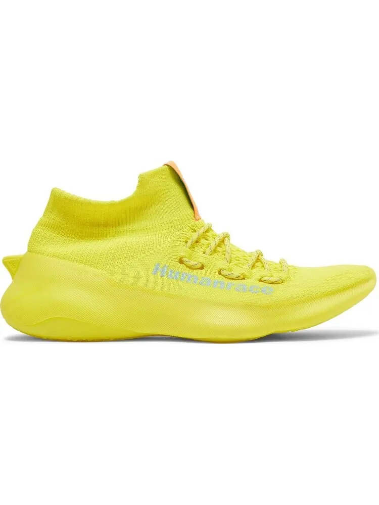 Кроссовки Adidas Pharrell x Human Race Sichona 'Shock Yellow' — изображение 1 из 8, желтый