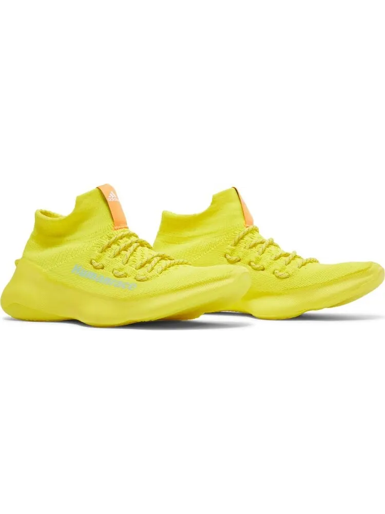 Кроссовки Adidas Pharrell x Human Race Sichona 'Shock Yellow' — изображение 8 из 8, желтый