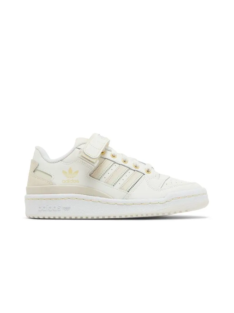 Кроссовки adidas Wmns Forum Low Premium 'White Halo Ivory' — изображение 2 из 9, белый/слоновая кость