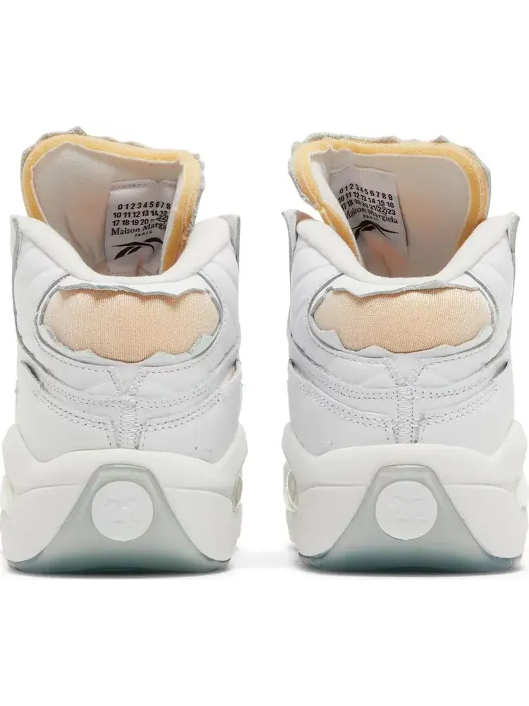 Кроссовки maison margiela x question mid 'memory of - white' Reebok — изображение 6 из 8, белый