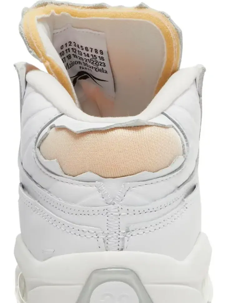 Кроссовки maison margiela x question mid 'memory of - white' Reebok — изображение 7 из 8, белый