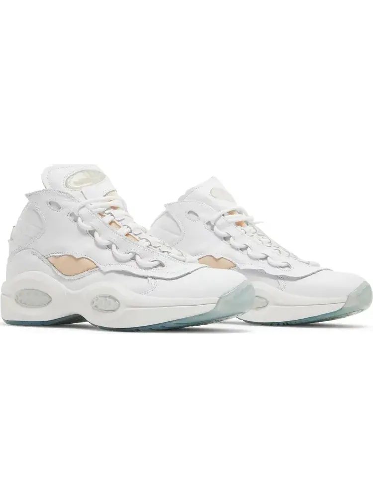 Кроссовки maison margiela x question mid 'memory of - white' Reebok — изображение 8 из 8, белый