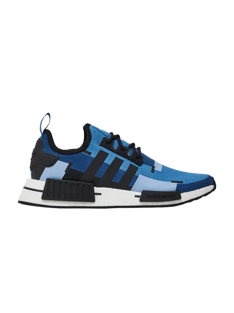 Кроссовки adidas Pharrell x NMD_R1 'Focus Blue' — изображение 1 из 9, синий/черный