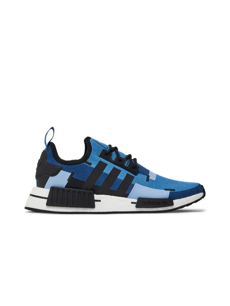 Кроссовки adidas Pharrell x NMD_R1 'Focus Blue' — изображение 2 из 9, синий/черный
