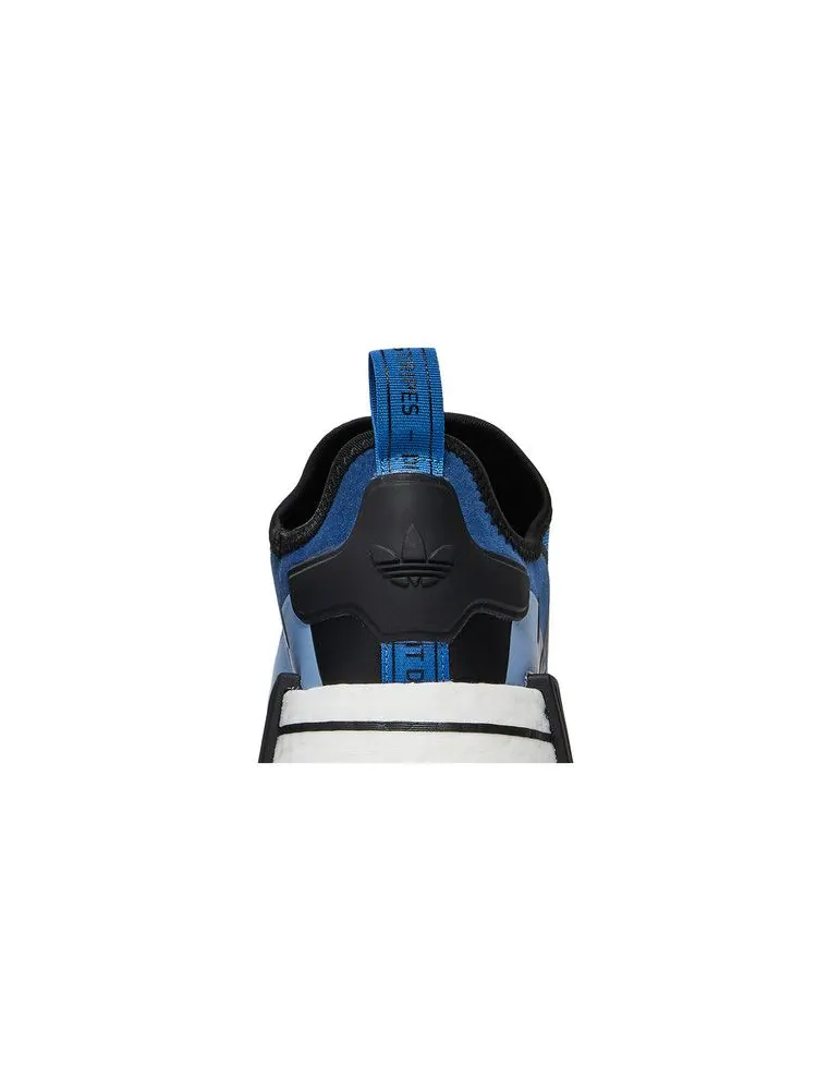 Кроссовки adidas Pharrell x NMD_R1 'Focus Blue' — изображение 8 из 9, синий/черный
