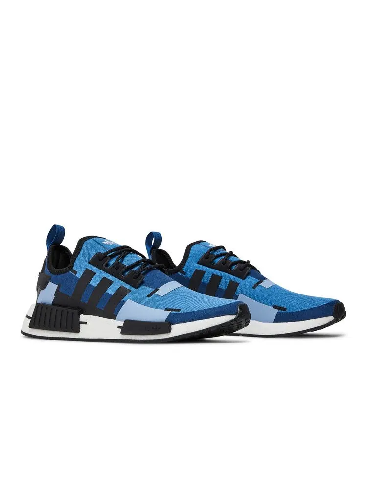 Кроссовки adidas Pharrell x NMD_R1 'Focus Blue' — изображение 9 из 9, синий/черный