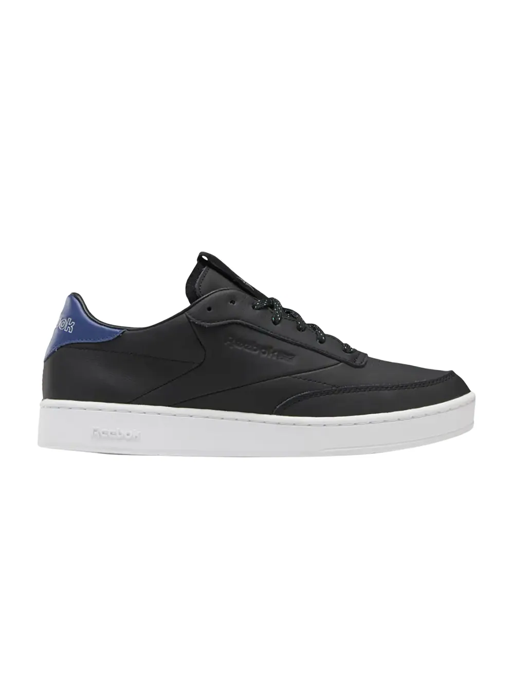 Кроссовки Club C Clean Reebok — изображение 1 из 1, черный/белый/синий