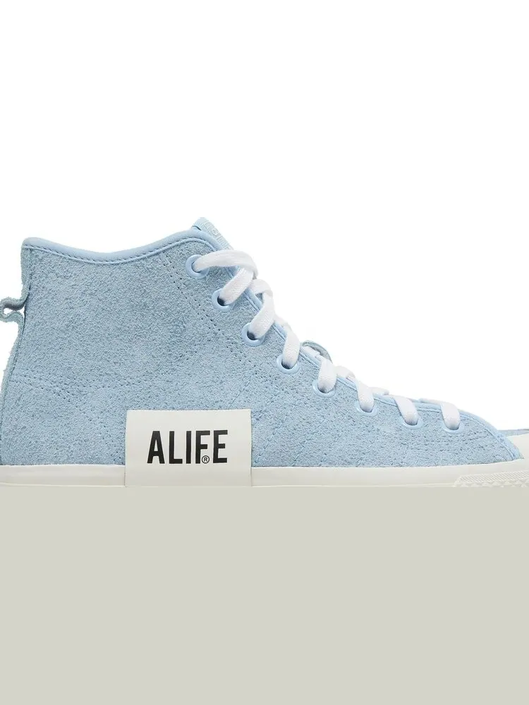 Кроссовки Adidas Alife x Nizza High Unisex 'Clear Sky' — изображение 3 из 8, синий