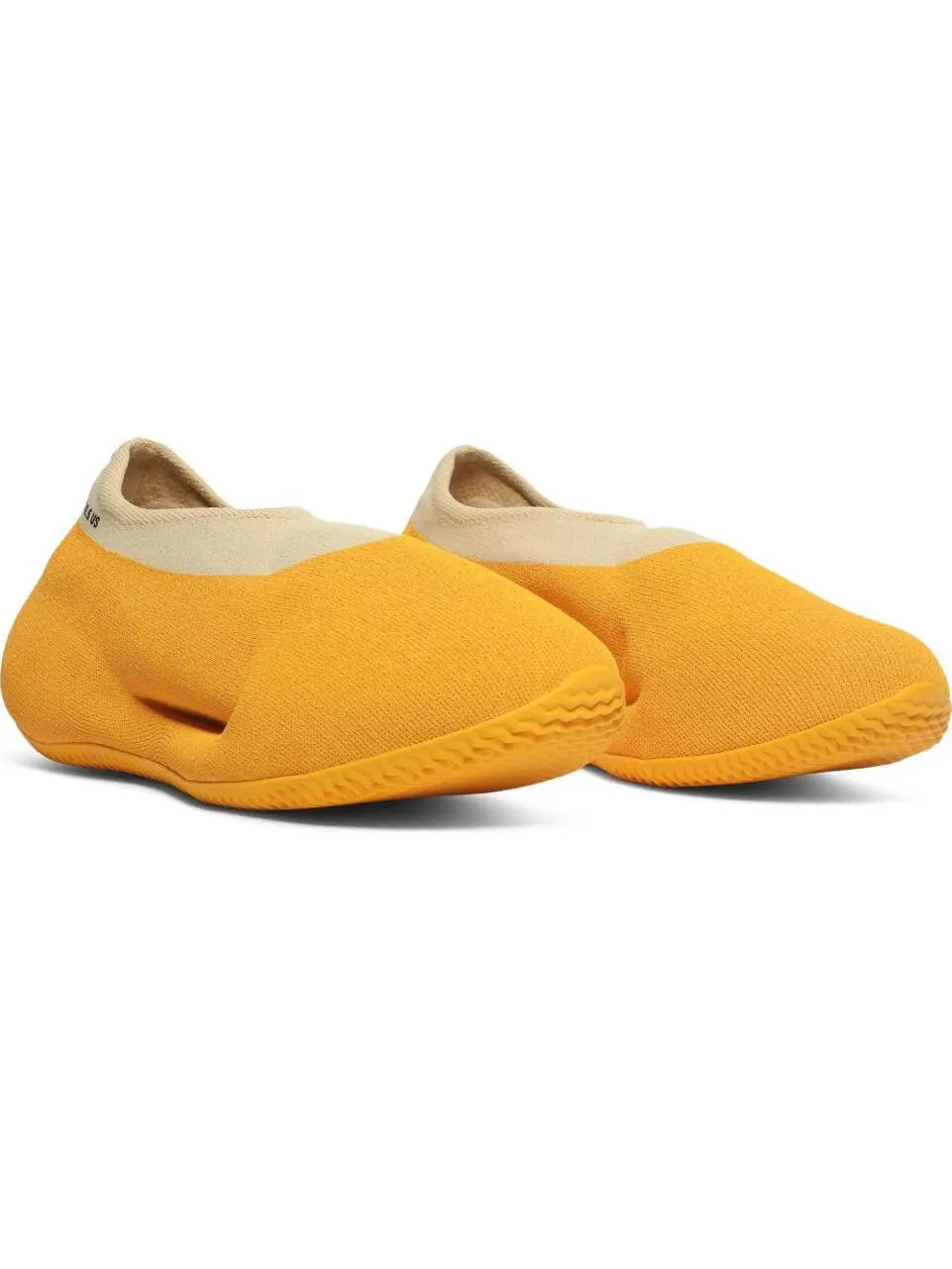 Кроссовки Yeezy Knit Runner Sulphur — изображение 4 из 9, желтый
