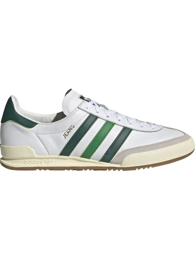 Кроссовки Jeans 'White Collegiate Green' — изображение 1 из 1, белый