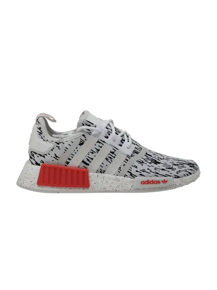 Кроссовки adidas NMD_R1 'Pixelated - White Bright Red' — изображение 1 из 1