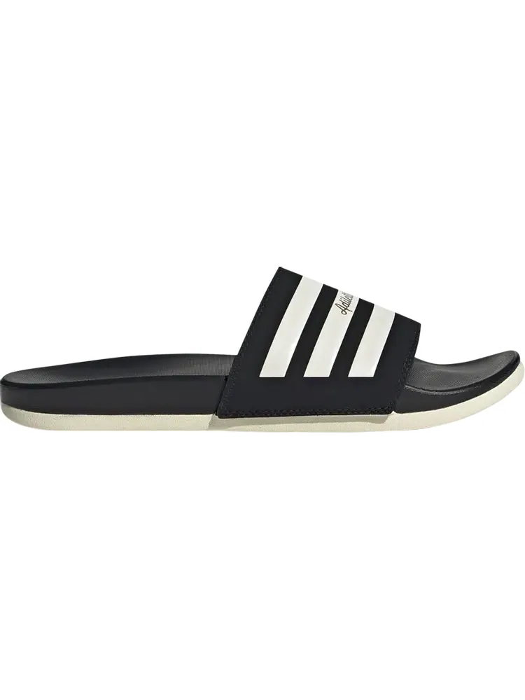 Сандалии Adidas Adilette Comfort Slide — изображение 1 из 1, черный/белый