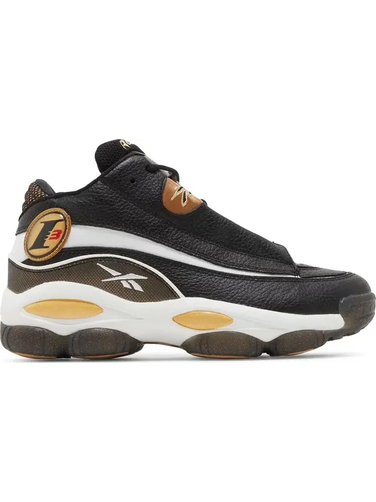 Кроссовки the answer dmx 'black white gold' 2022 Reebok — изображение 1 из 8, черный