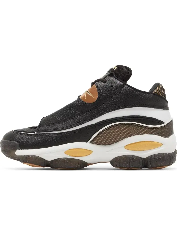 Кроссовки the answer dmx 'black white gold' 2022 Reebok — изображение 3 из 8, черный