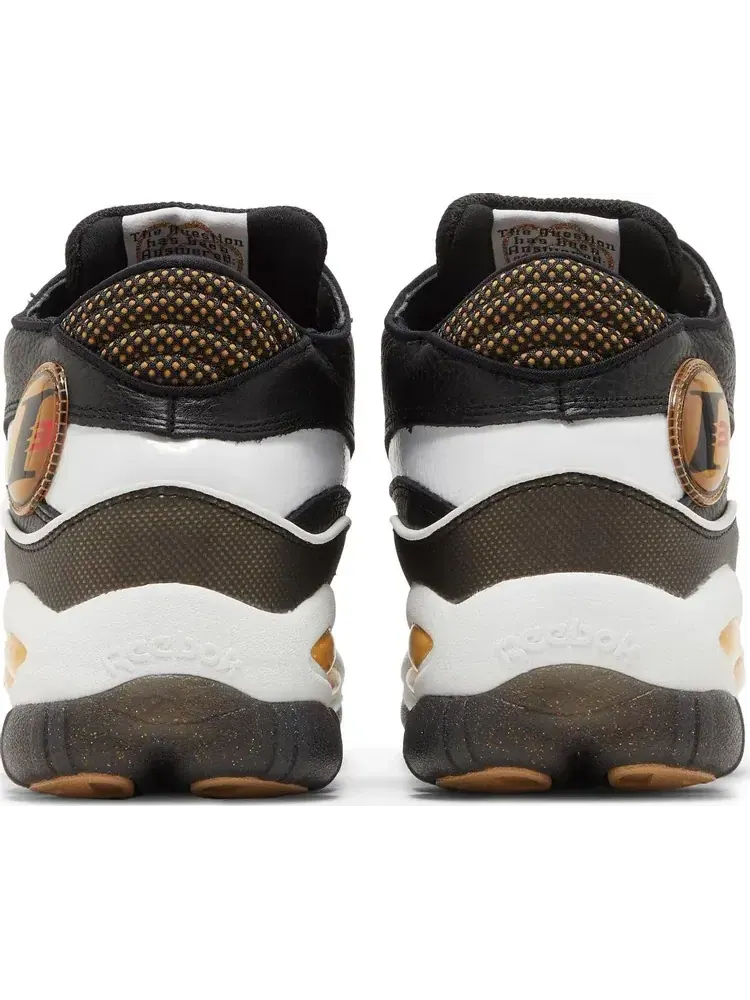 Кроссовки the answer dmx 'black white gold' 2022 Reebok — изображение 6 из 8, черный