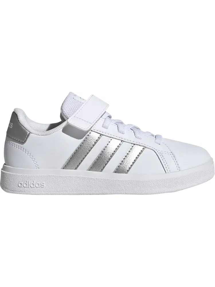 Кроссовки Adidas Grand Court 2.0 Little Kid — изображение 1 из 1, белый