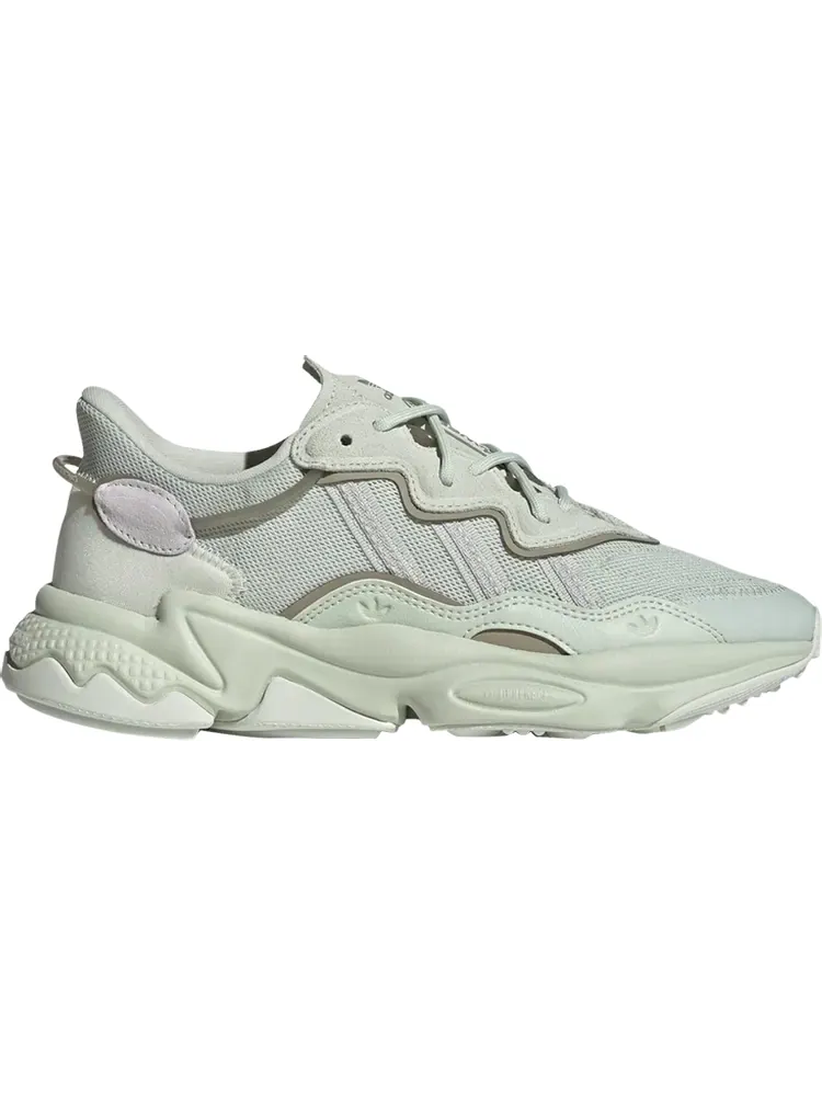 Кроссовки Adidas Wmns Ozweego 'Linen Green Feather Grey' — изображение 1 из 1, зеленый