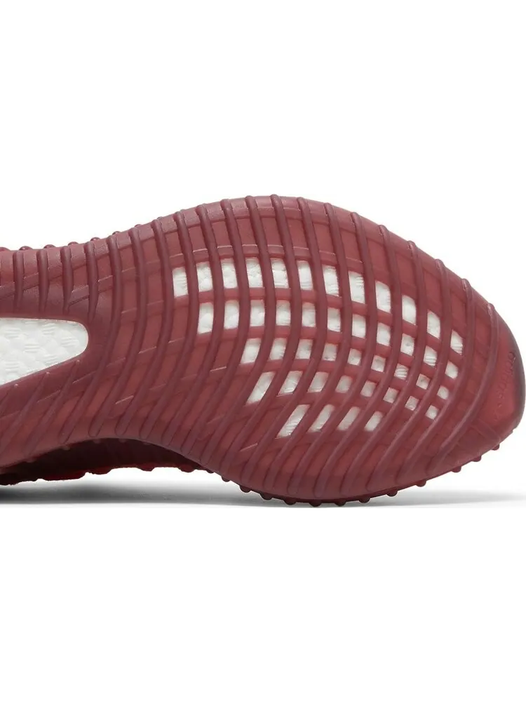 Кроссовки Adidas Yeezy Boost 350 V2 CMPCT 'Slate Red' — изображение 5 из 10, красный