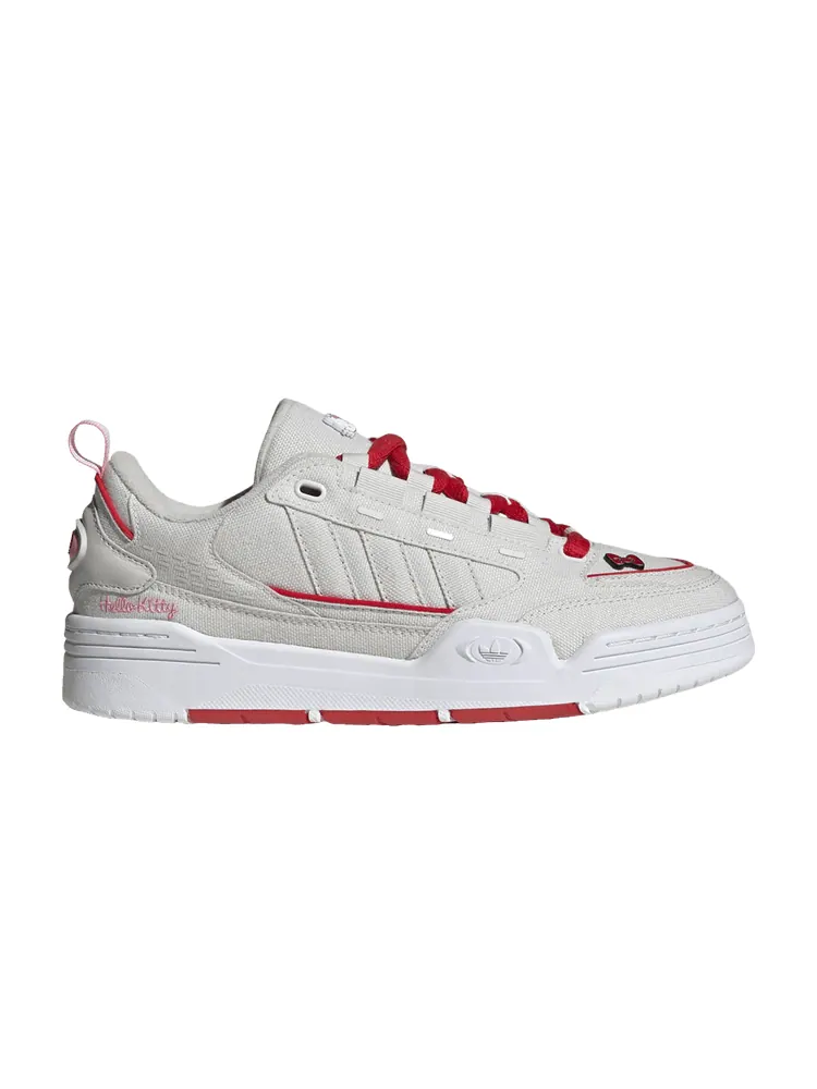 Кроссовки Hello Kitty x Wmns ADI2000 'Cloud White Vivid Red' — изображение 1 из 1, белый красный