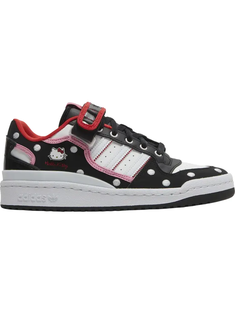 Кроссовки Adidas Hello Kitty x Wmns Forum Low 'Polka Dot' — изображение 1 из 9, черный