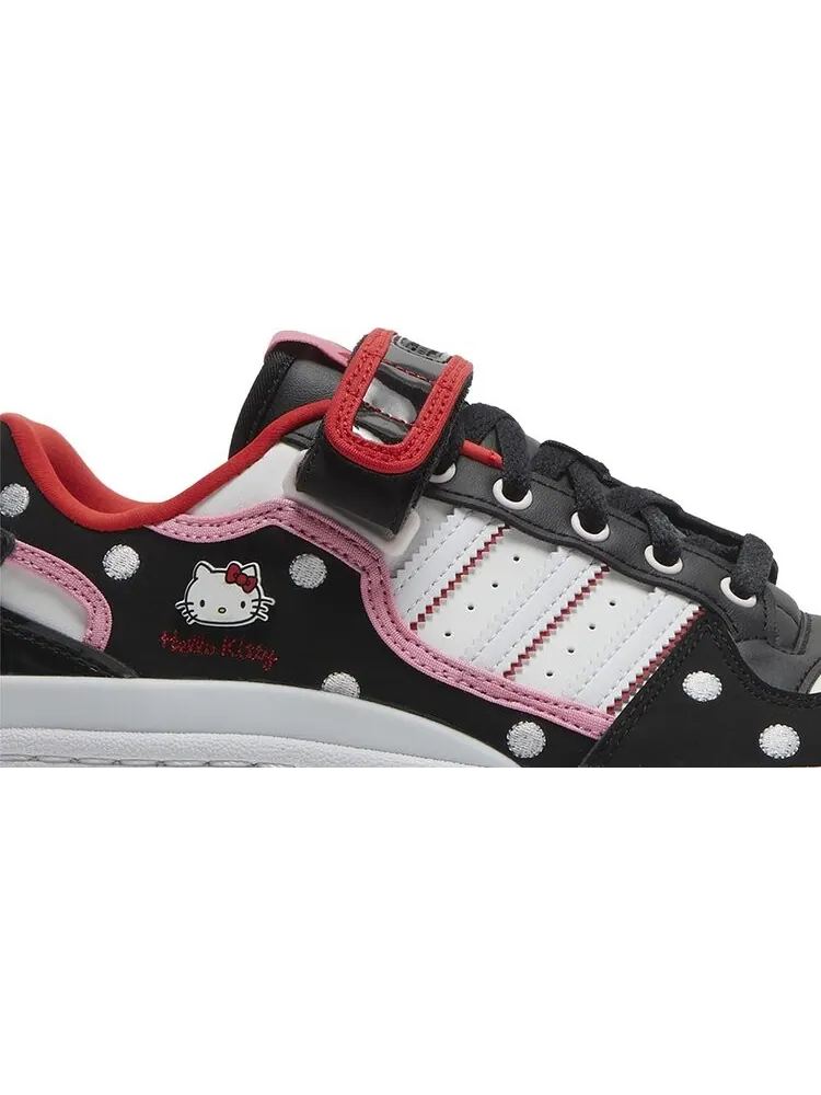 Кроссовки Adidas Hello Kitty x Wmns Forum Low 'Polka Dot' — изображение 3 из 9, черный